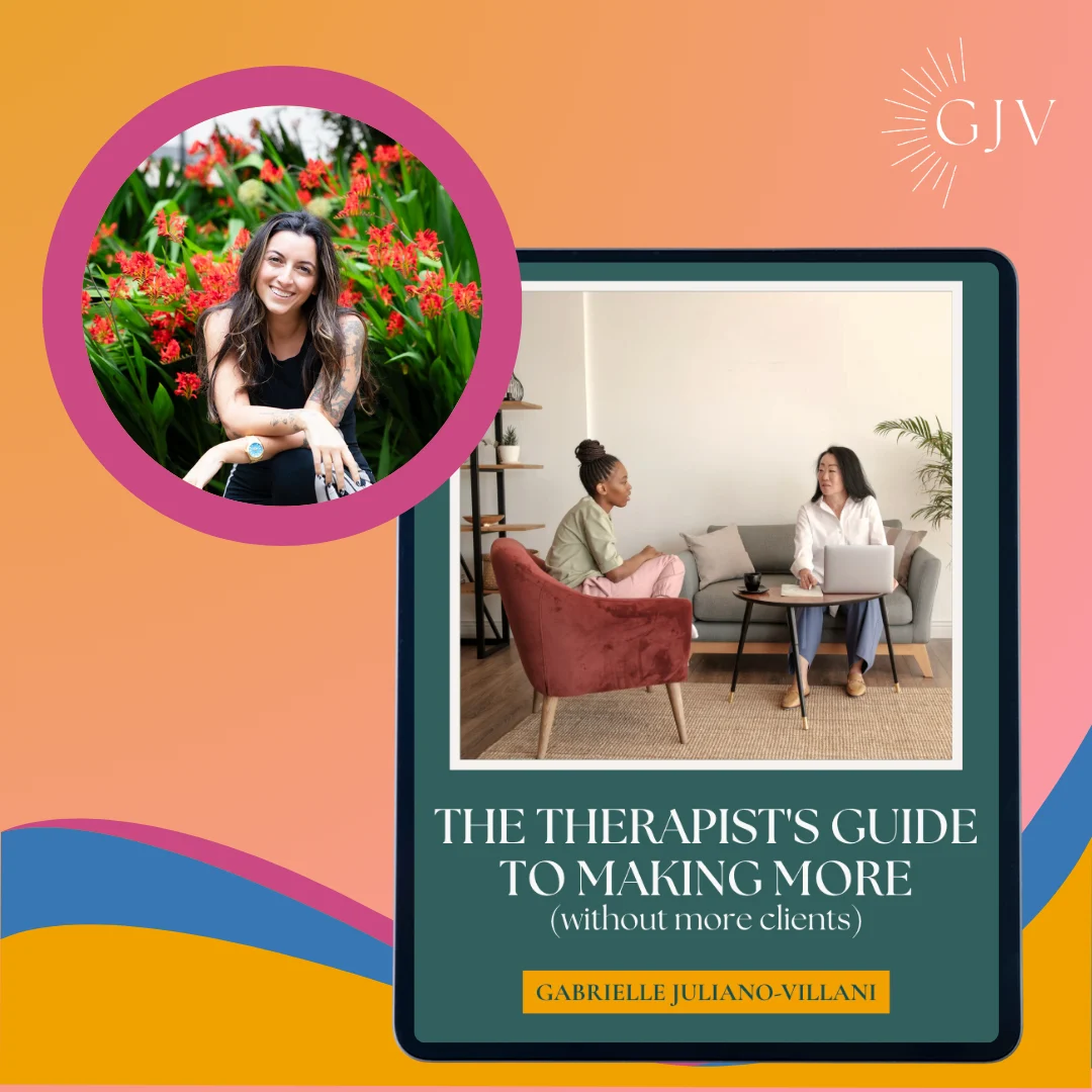 Therapists Guide To Income Streams